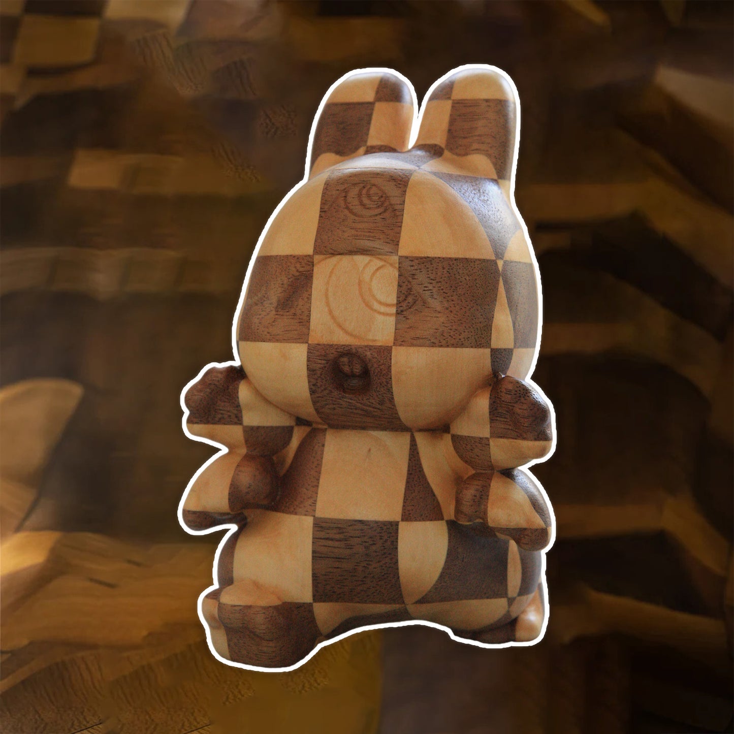 ABAO WOODEN RAABIIT LIMITED EDITION