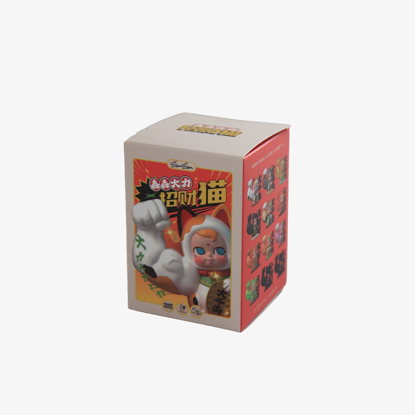 SAMSAM FORTUNE CAT BLIND BOX DECORATION-DALIZHAOCAI