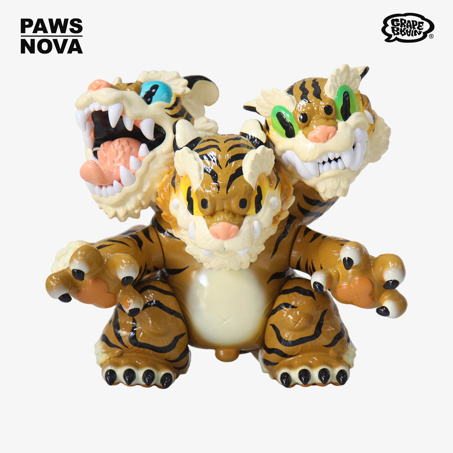 THREE HEADED FIERCE TIGER KOSHOW
