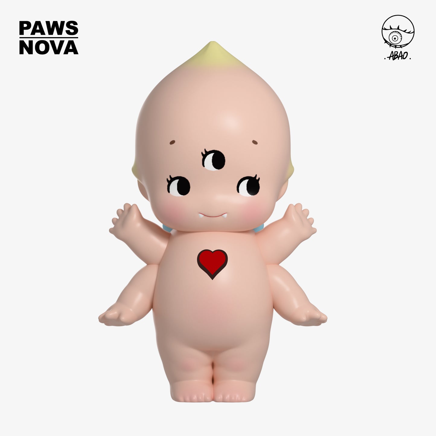 ABAO x Kewpish Love Character Mini Collectible Figure