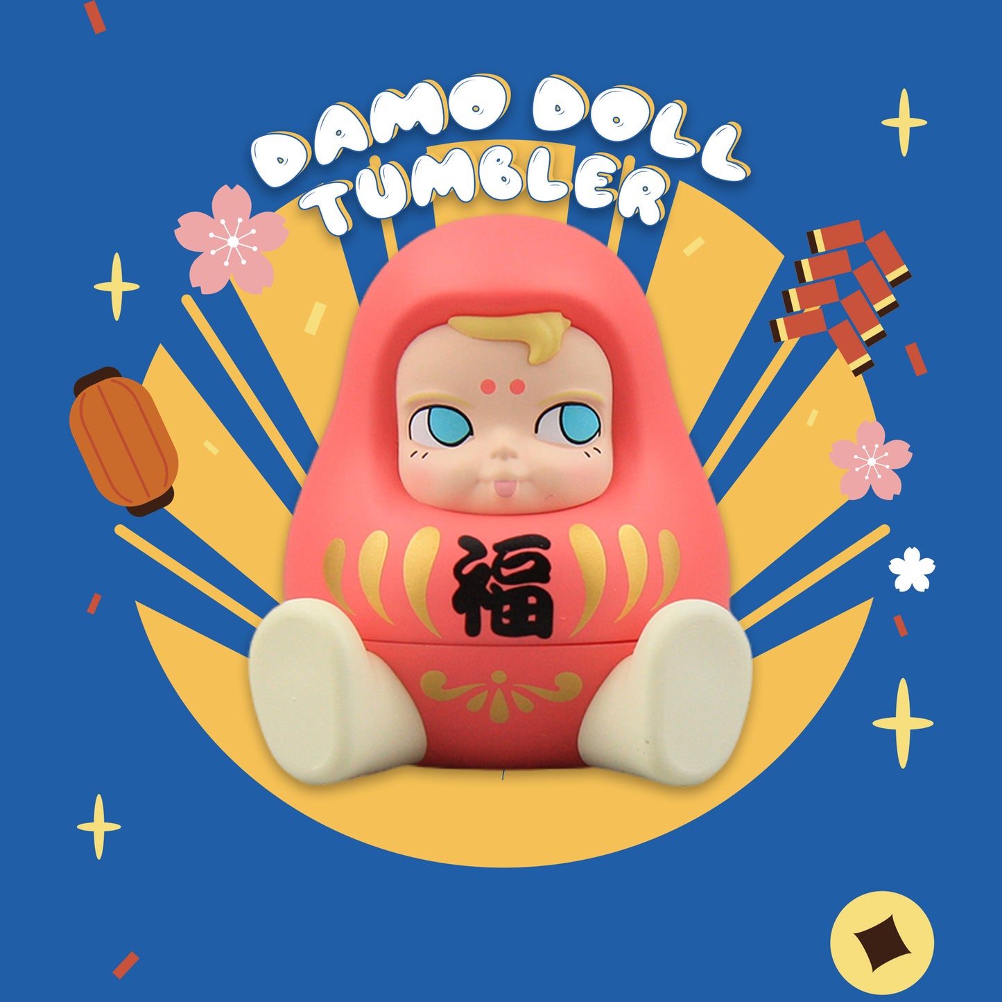 SAMSAM DAMO DOLL TUMBLER BLIND BOX ORNAMENT