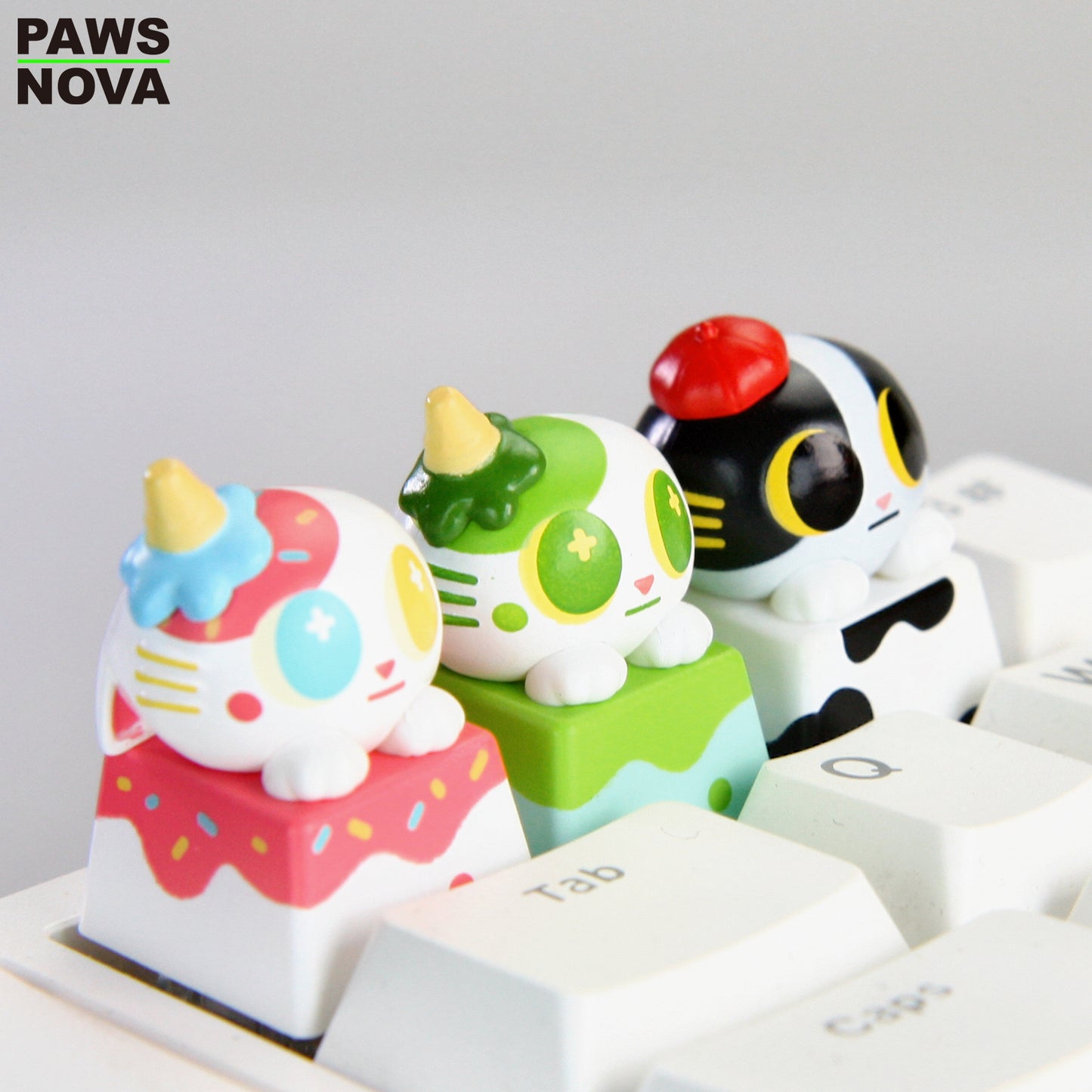 DOSHIICAT FINGERTIP MINIKEYCAP BLIND BOX
