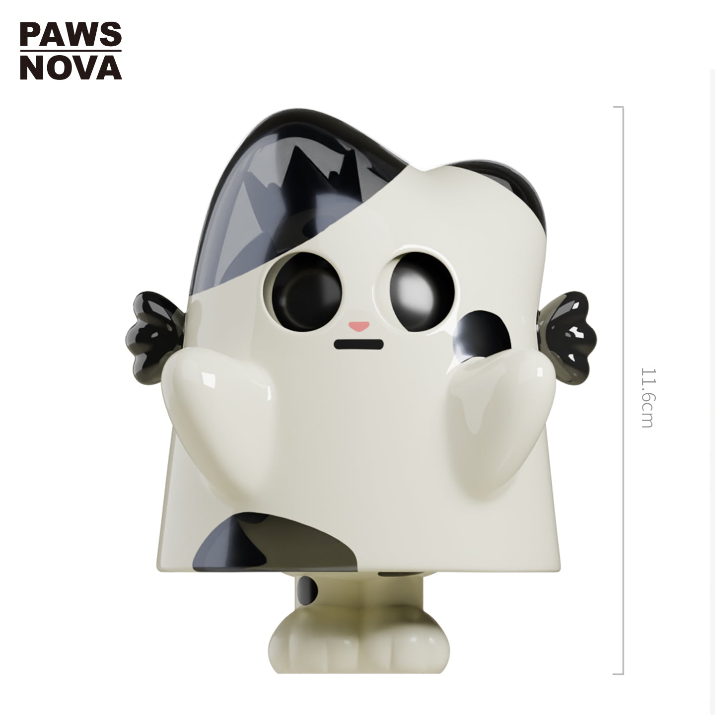 Trouble Crew DoshiiCat Standing Cow Cat Figure
