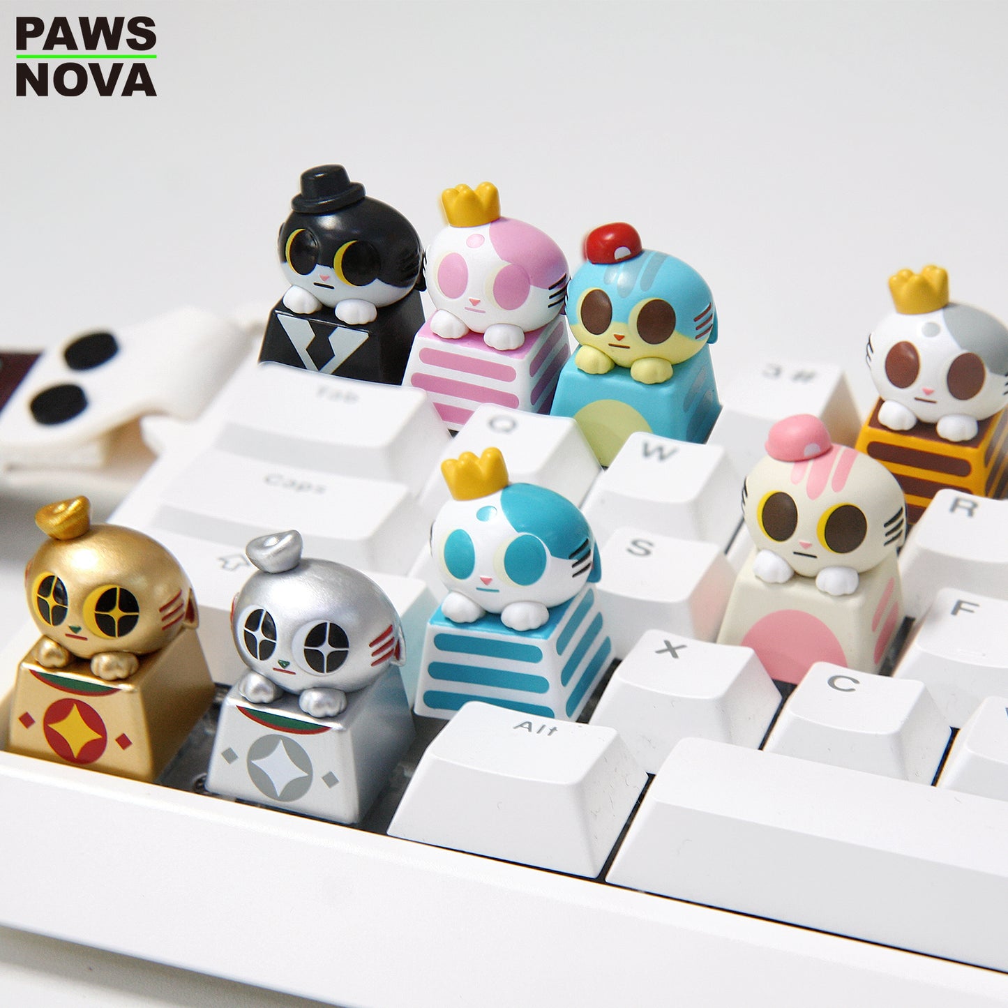 DOSHIICAT FINGERTIP MINIKEYCAP BLIND BOX