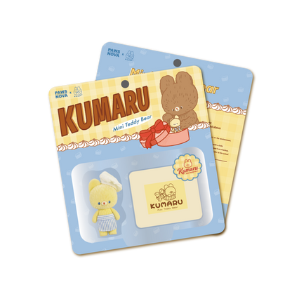 Kumaru Mini Teddy Bear Chef Carded Figure