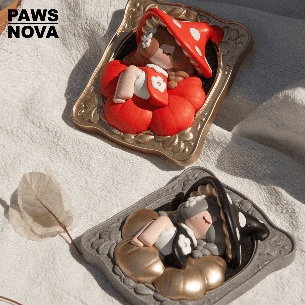 Pawsnova MooguGirl 3D Relief Fridge Magnet Blind Box Series