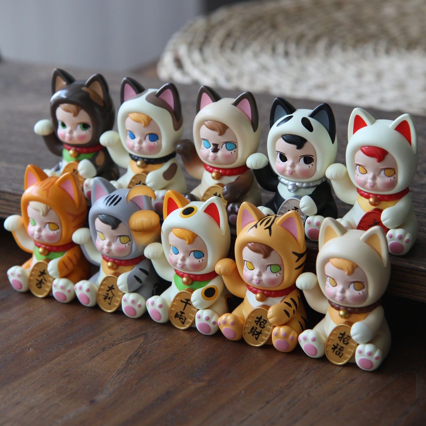 SAMSAM FORTUNE CAT BLIND BOX DECORATION 2.0