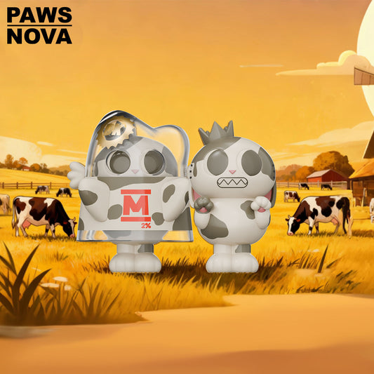 DOSHII CAT The Milk Spilled Figurine