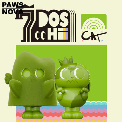 DOSHII CAT Rainbow Series figurine