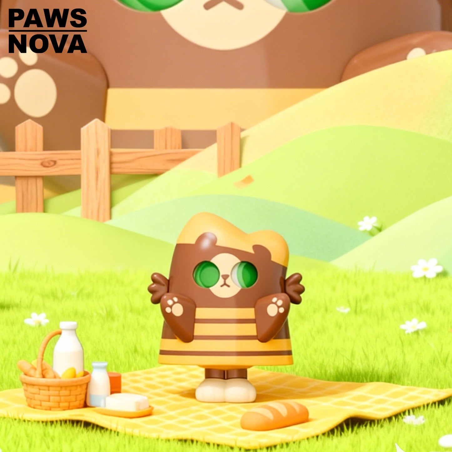 DOSHII CAT BOONIE BEARS figurine