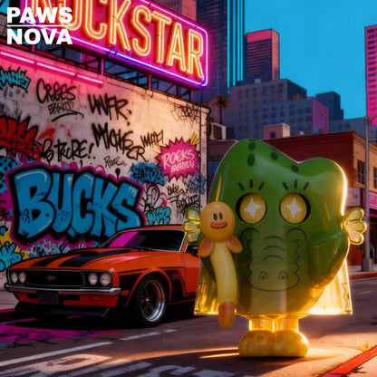 DOSHIICAT WHAT GOES AROUND COMES AROUND figurine