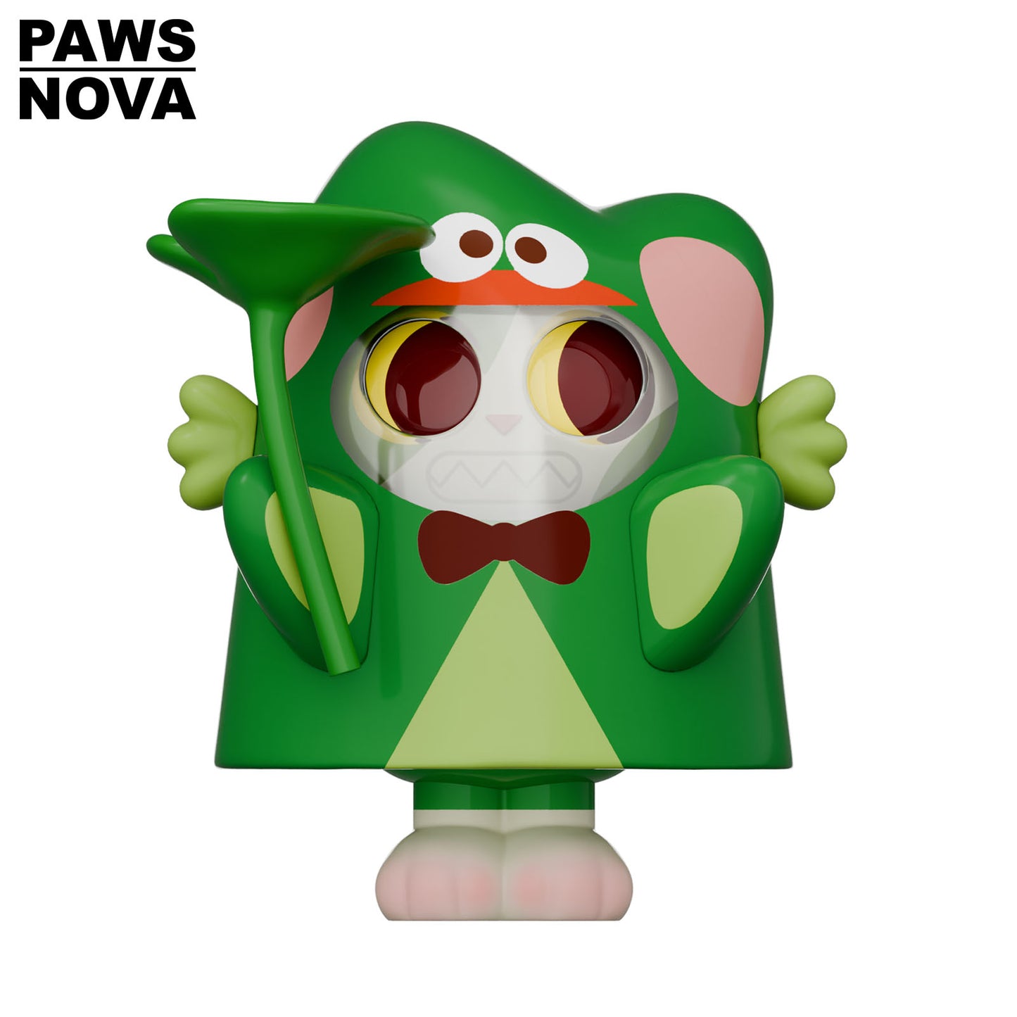 DOSHII CAT FROG CORE figurine
