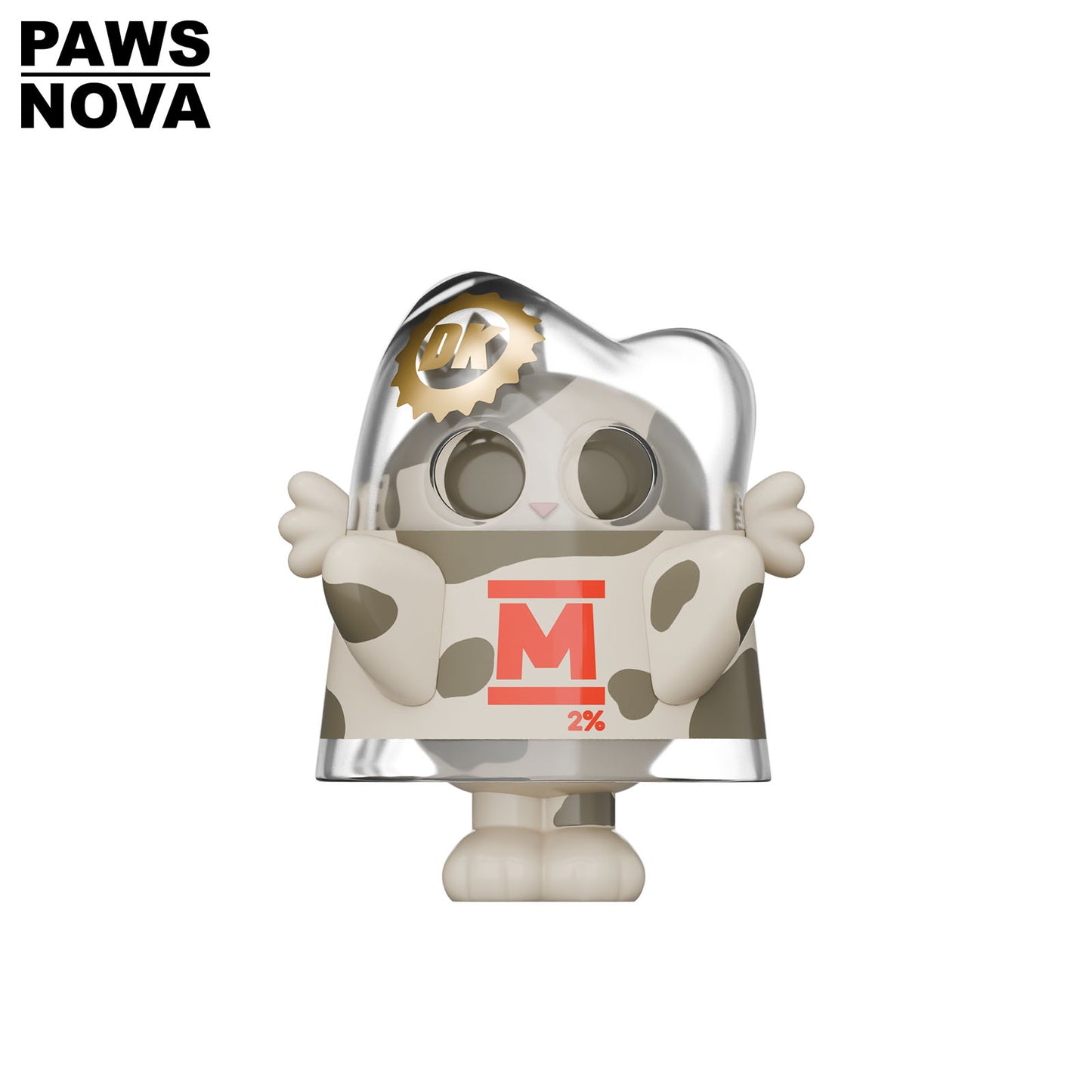 DOSHII CAT The Milk Spilled Figurine