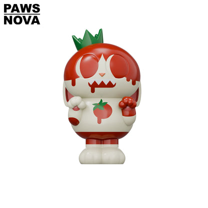 DOSHII CAT Beat Tomatoes Figurine