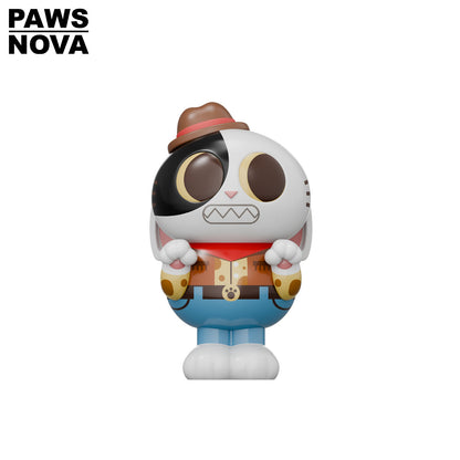 DOSHII CAT Western cowboy figurine