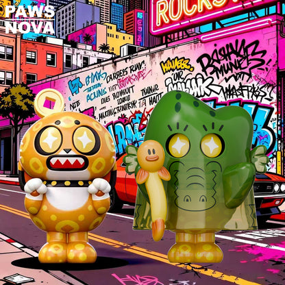 DOSHIICAT WHAT GOES AROUND COMES AROUND figurine