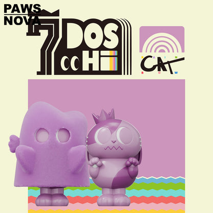 DOSHII CAT Rainbow Series figurine