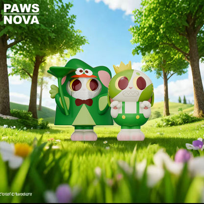 DOSHII CAT FROG CORE figurine