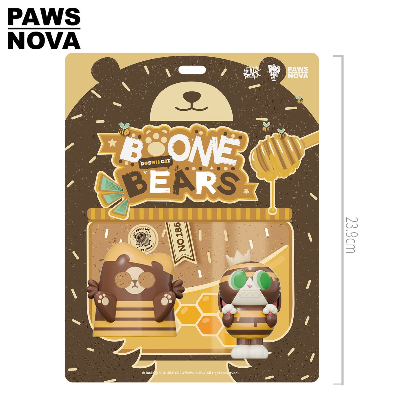 DOSHII CAT BOONIE BEARS figurine