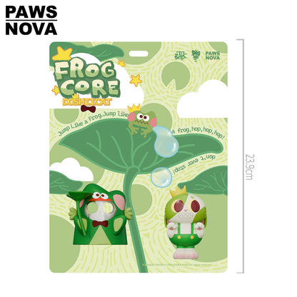 DOSHII CAT FROG CORE figurine