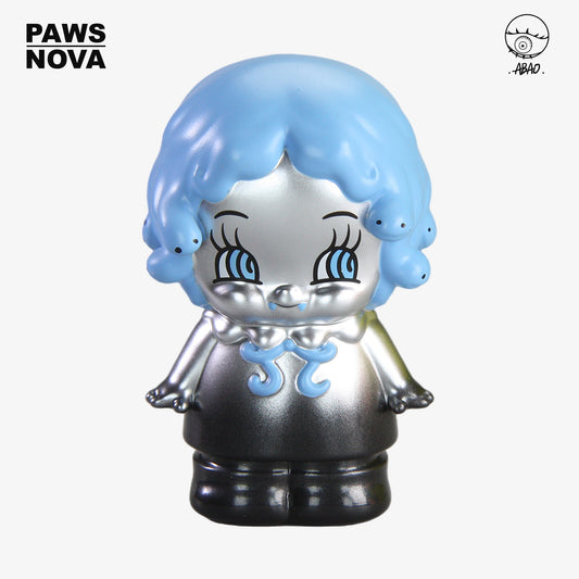 GRAPE BRAIN x ABAO  BLINDBOX (SILVER AND BLUE)