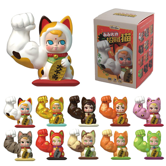 SAMSAM FORTUNE CAT BLIND BOX DECORATION-DALIZHAOCAI