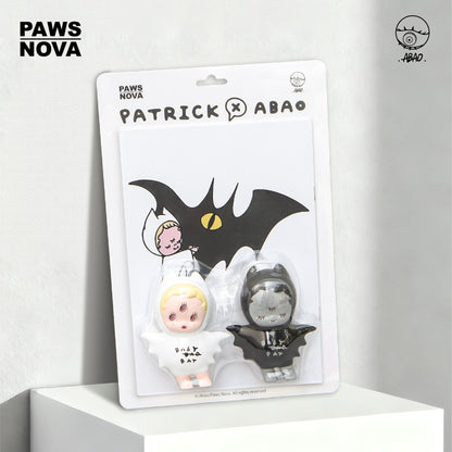 ABAO Baby Bat & Baby Pat hanger card