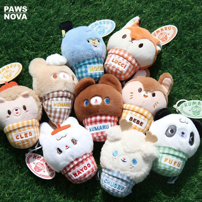Kumaru and Friends Collectible Plush Keychain Blind Box Series