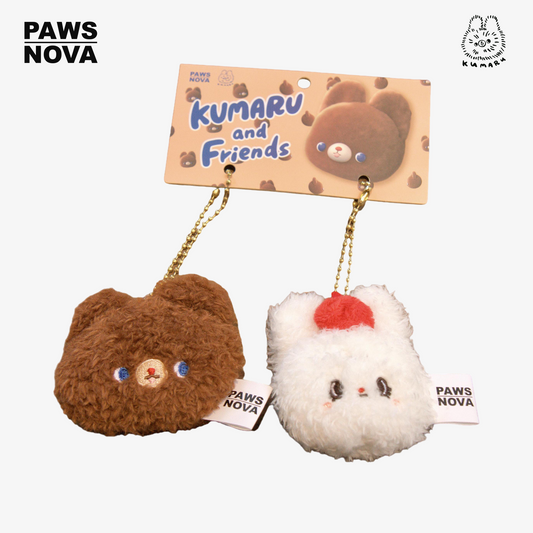 Kumaru And Friends Plush refrigerator magnet ornament
