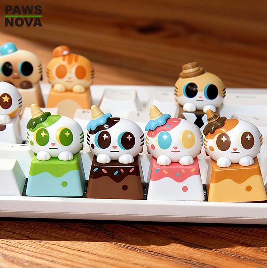 DOSHIICAT FINGERTIP MINIKEYCAP BLIND BOX