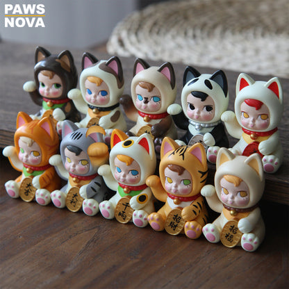 SAMSAM FORTUNE CAT BLIND BOX DECORATION 2.0