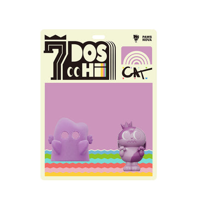 DOSHII CAT Rainbow Series figurine