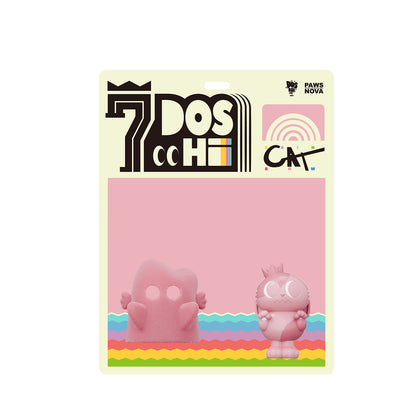 DOSHII CAT Rainbow Series figurine