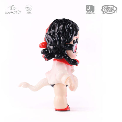 ABAO x GRAPE BRAIN Mimimisasa (Red Rhythm Ver.) Sofubi Figure