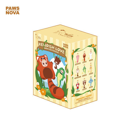Kewpish love Animal Series Plush Keychain Blind Box