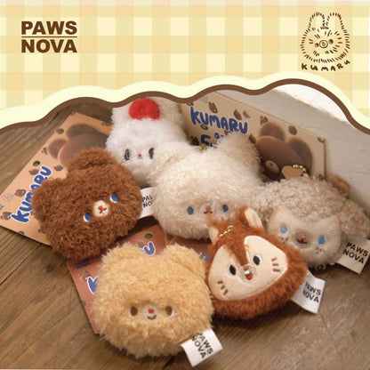 Kumaru And Friends Plush refrigerator magnet ornament