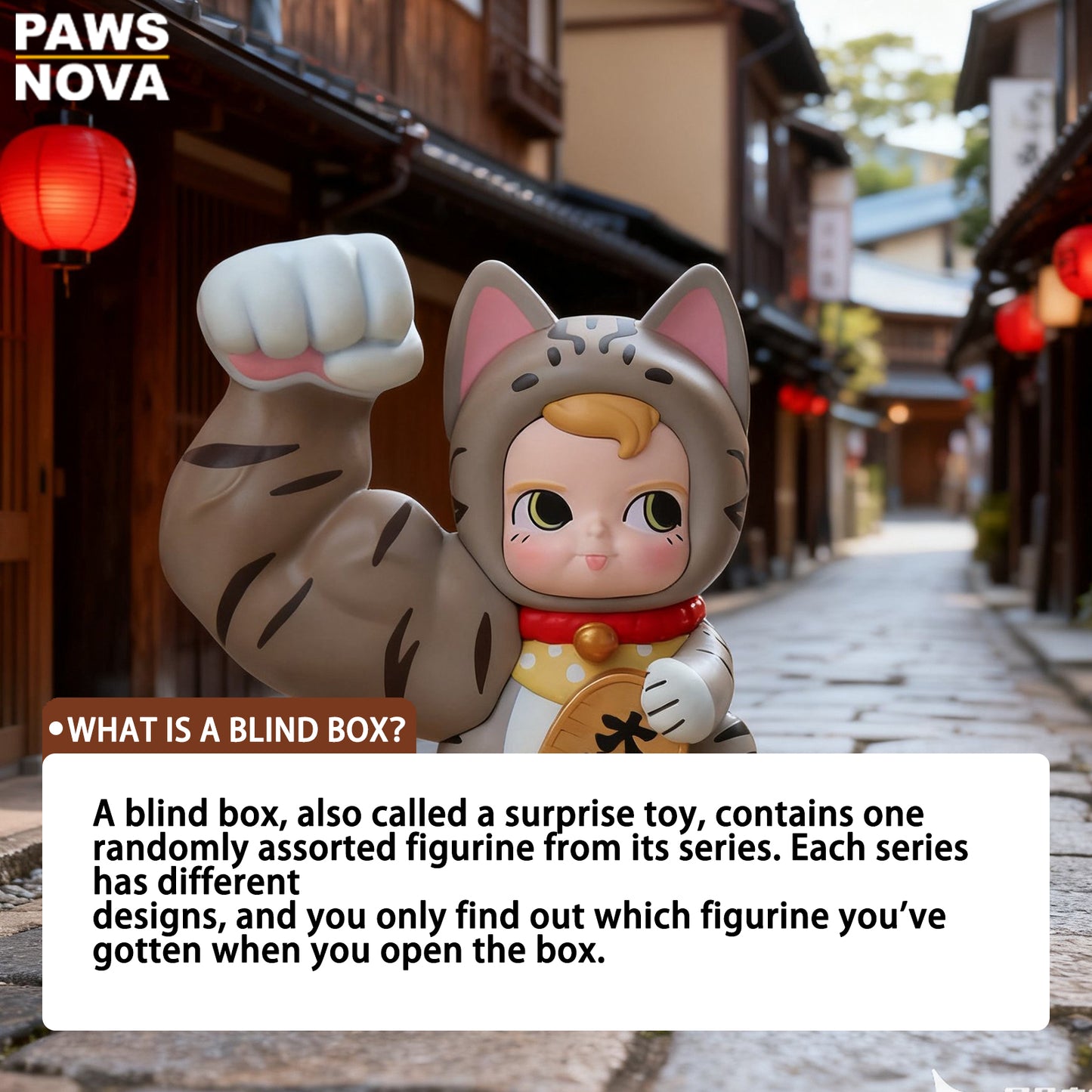 SAMSAM FORTUNE CAT BLIND BOX DECORATION-DALIZHAOCAI