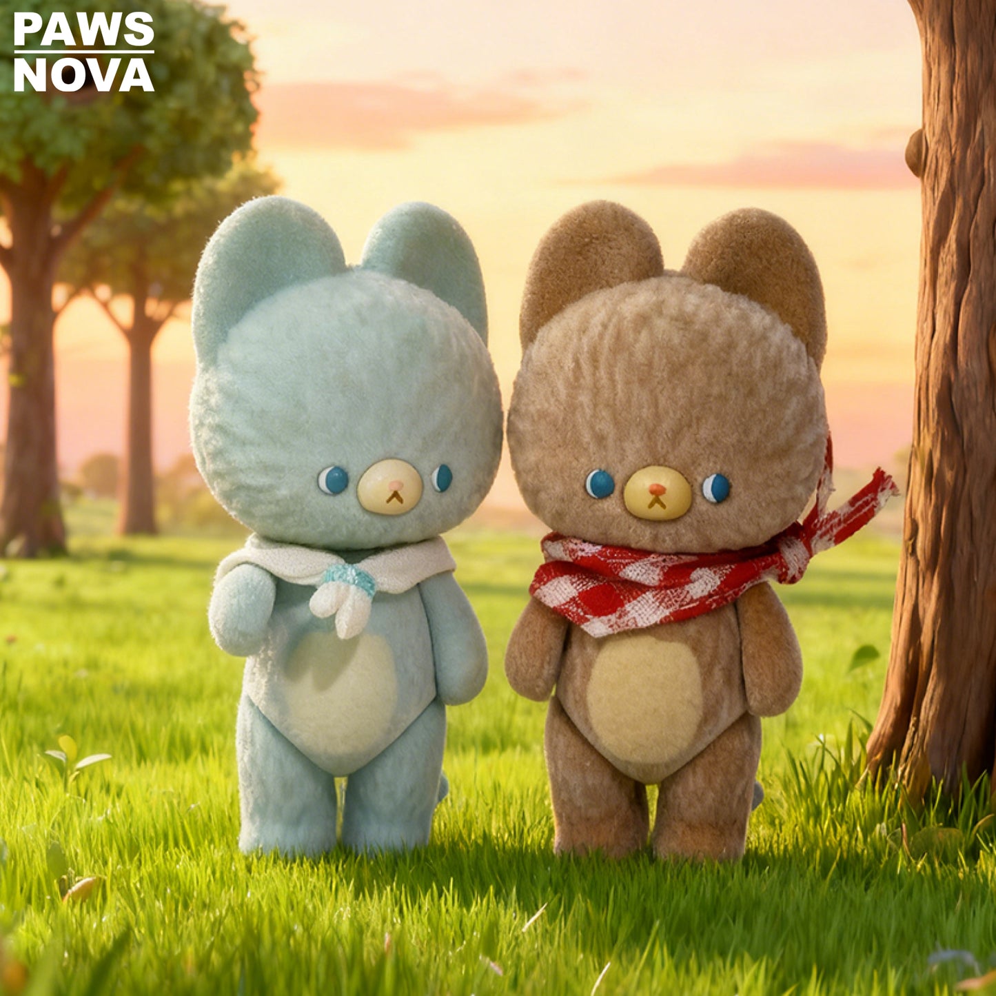 KUMARU mini Teddy bear Desktop ornament