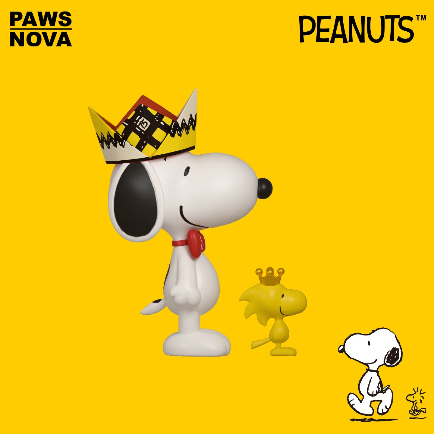 SNOOPY Peanuts 75th Anniversary NSnoopy Peanuts 75th Anniversary Resin Desktop Figurine