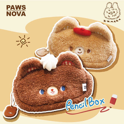 KUMARU Little bear plush pencil case
