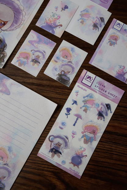MooguGirl 6-Piece Illustrated Stationery Set