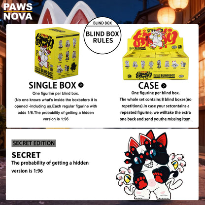 GRAPE BRAIN Hellcat blind box figurine