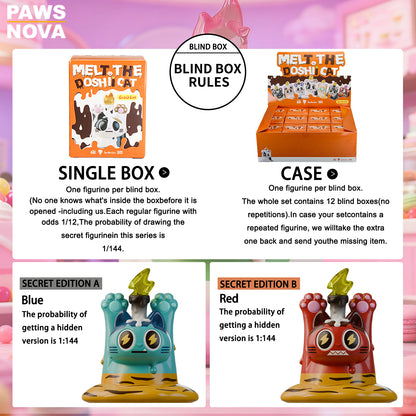 DOSHIICAT Candlelight Night Lamp Blind Box