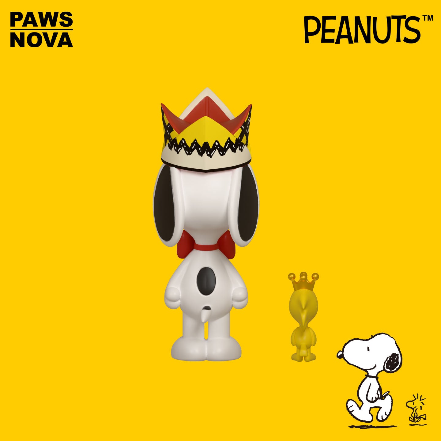 SNOOPY Peanuts 75th Anniversary NSnoopy Peanuts 75th Anniversary Resin Desktop Figurine