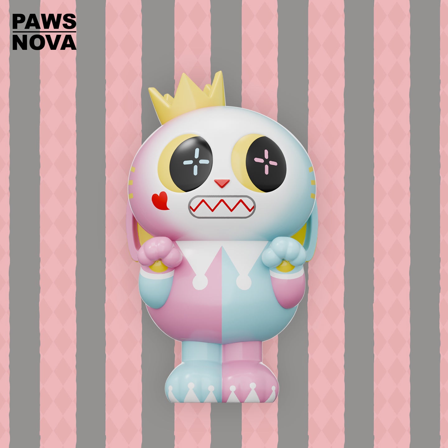 DoshiiCat Clown Cat Figurine