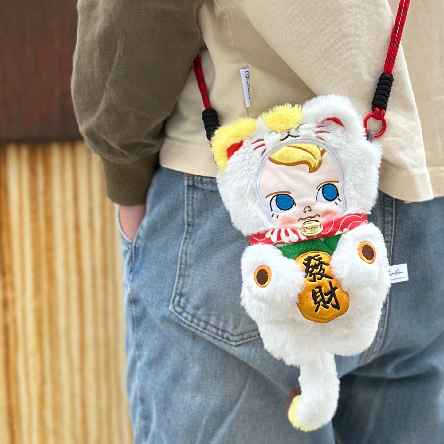 FORTUNE CAT SAMSAM Small Shoulder Bag