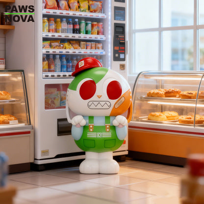 DOSHII CAT SUPER MARKET figurine