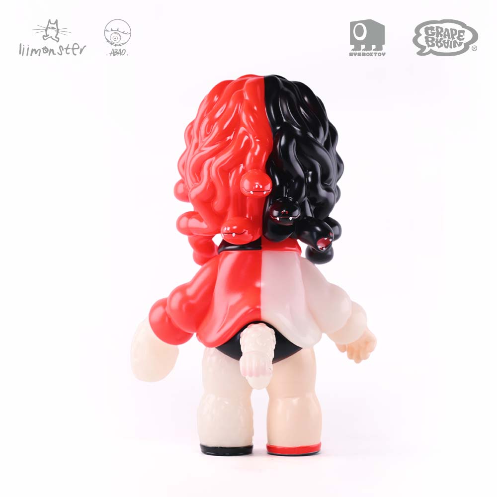 ABAO x GRAPE BRAIN Mimimisasa (Red Rhythm Ver.) Sofubi Figure