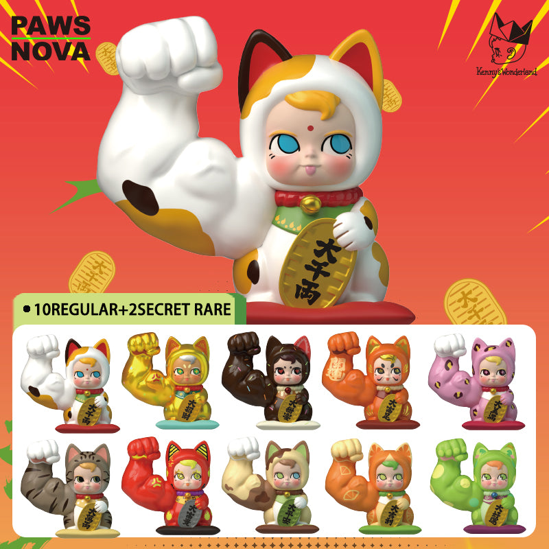 SAMSAM FORTUNE CAT BLIND BOX DECORATION-DALIZHAOCAI