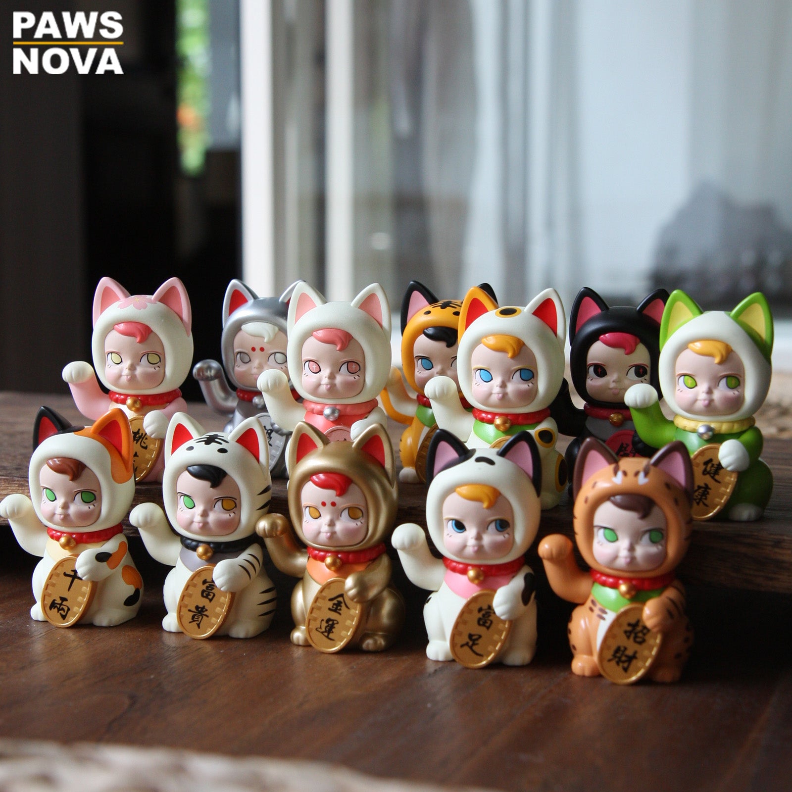 SAMSAM FORTUNE CAT BLIND BOX DECORATION 1.0 | PAWS